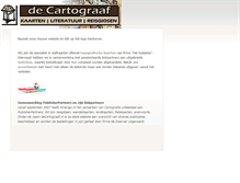 Tablet Screenshot of decartograaf.nl